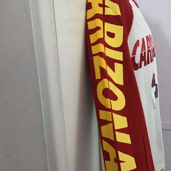 Junk Food NFL Arizona Cardinals 3/4 Sleeve Shirt M - Picture 5 of 8